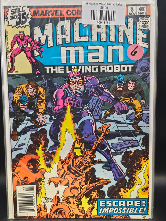 #8 Machine Man (1978 1st Series)