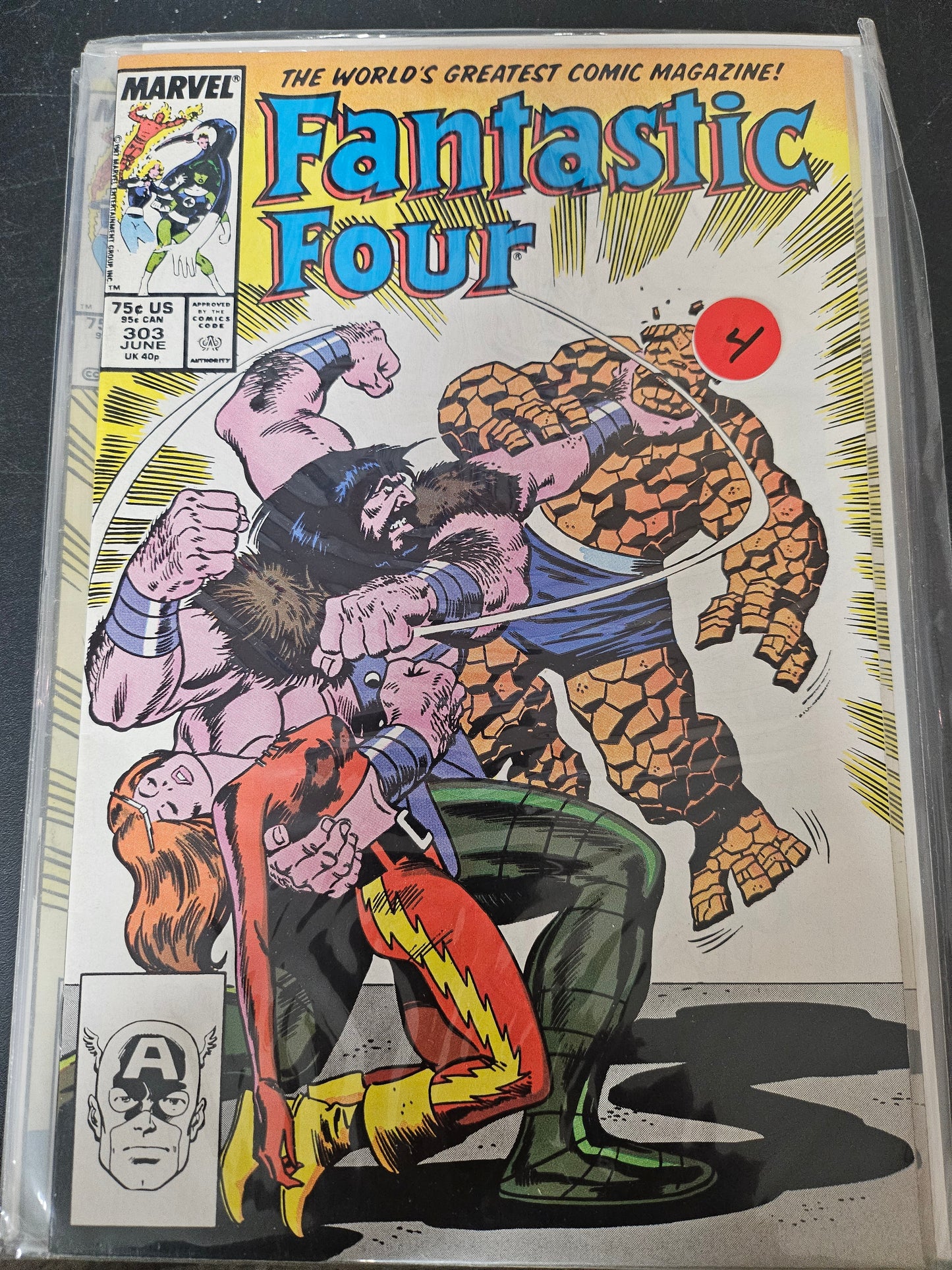 101.119 Fantastic Four – #303 – v1 (1961–1995)
