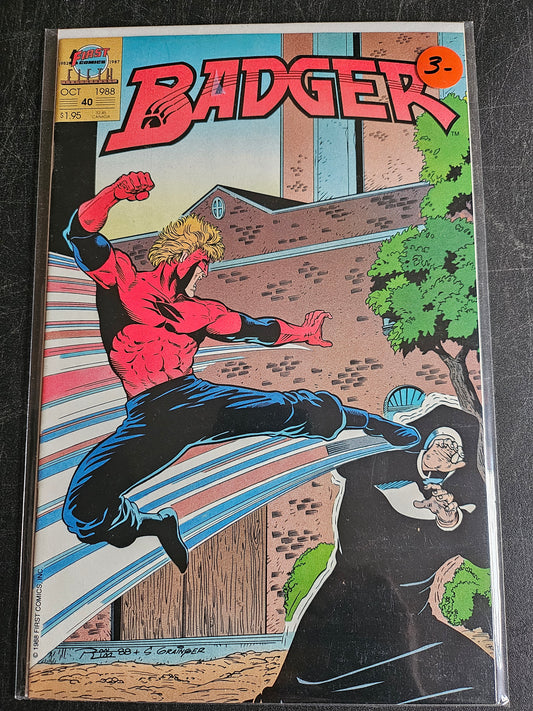 Badger – Capital/First Comics – (1983–1991) – Volume 1 – #40