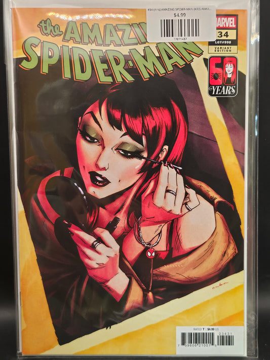 #34 (Kris) AMAZING SPIDER-MAN (KRIS ANKA MARY JANE WATSON VARIANT)