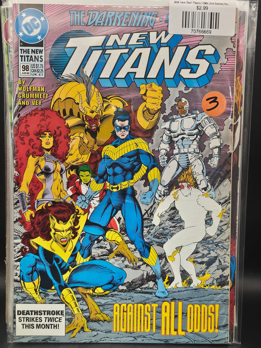 #98 New Teen Titans (1984 2nd Series) New Titans