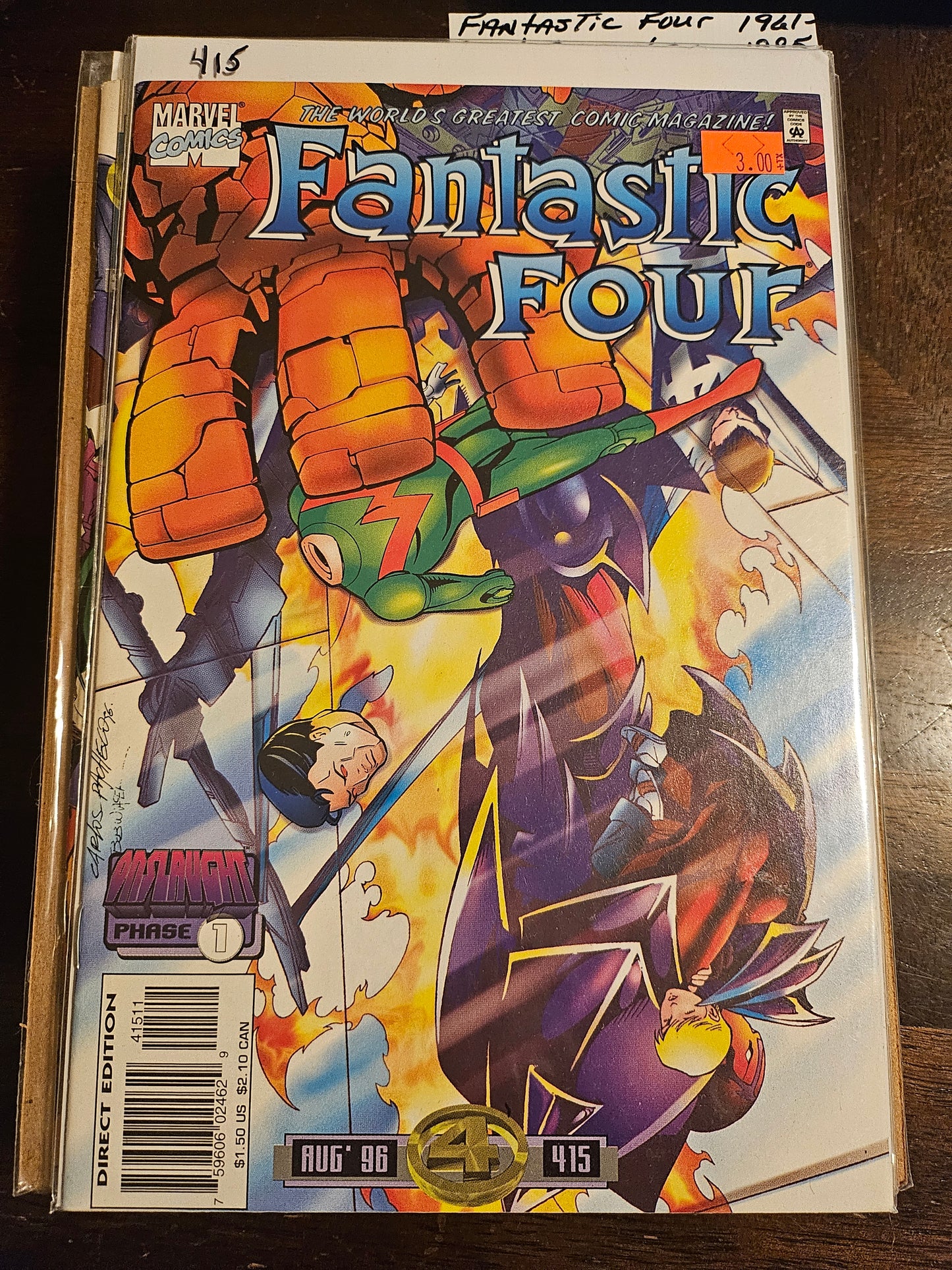103.106 – Fantastic Four - #415 -1961-95