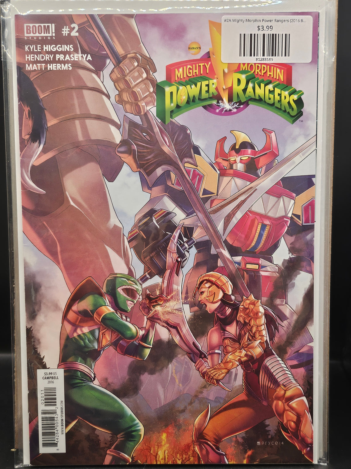 #2A Mighty Morphin Power Rangers (2016 Boom)