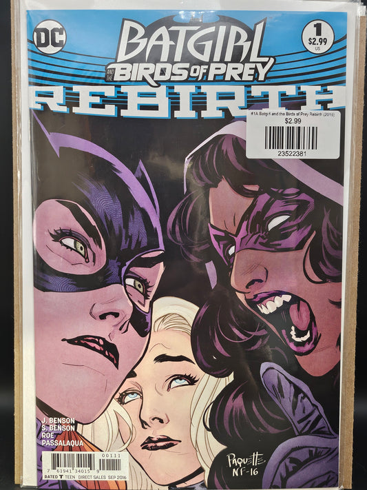 #1A Batgirl and the Birds of Prey Rebirth (2016)