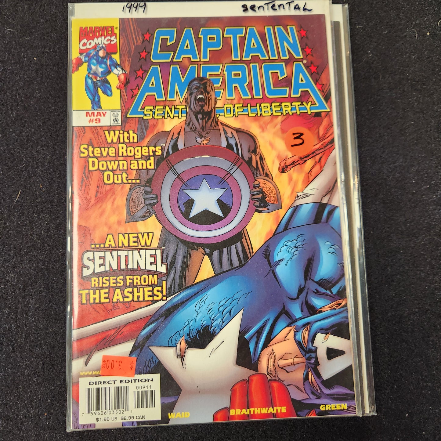 103.100 – #9 – Captain America Sentinel of Liberty 1999