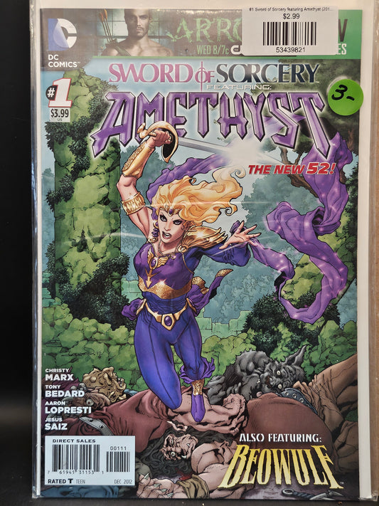 #1 Sword of Sorcery featuring Amethyst (2012 DC)