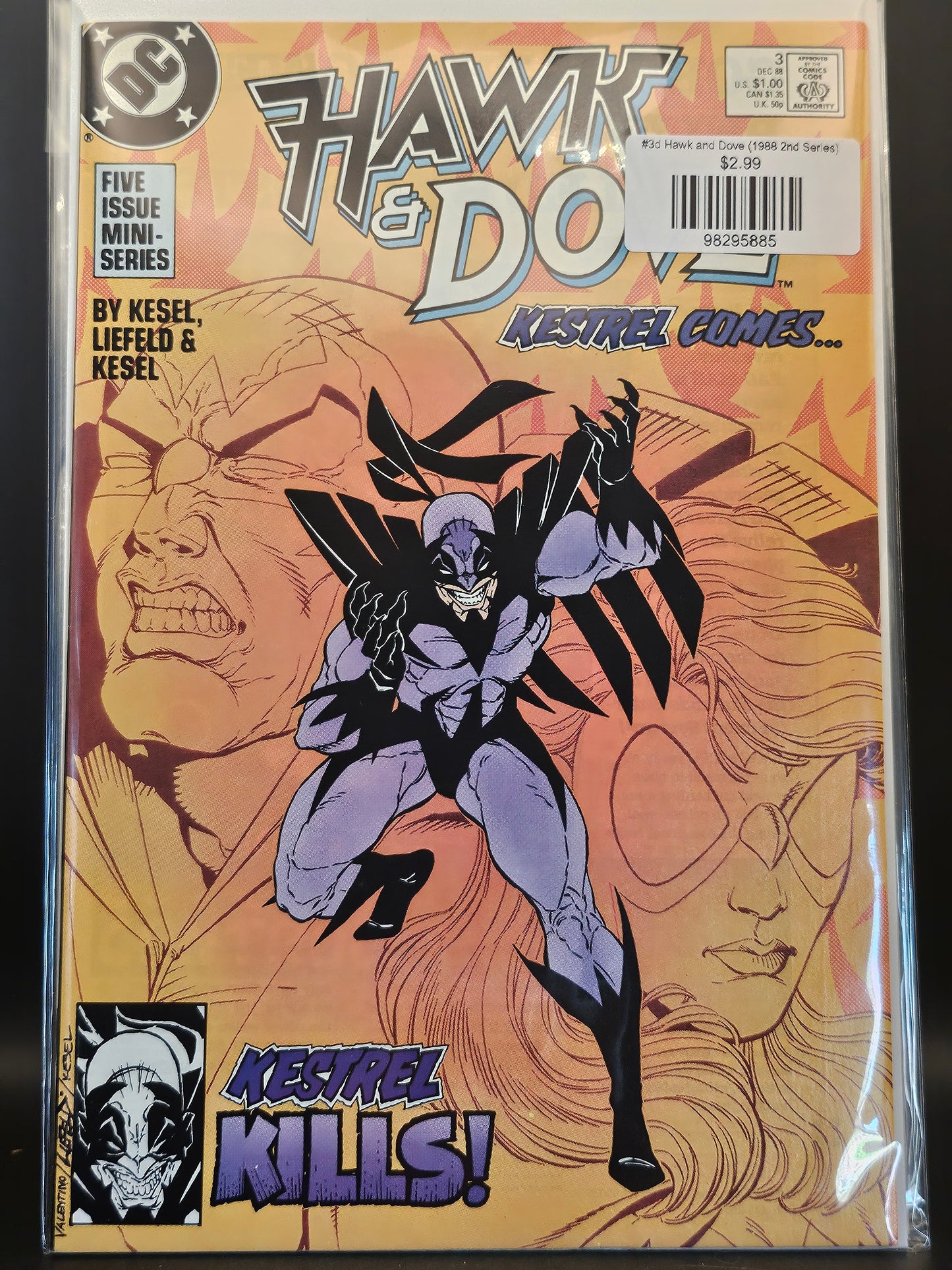 #3d Hawk and Dove (1988 2nd Series)