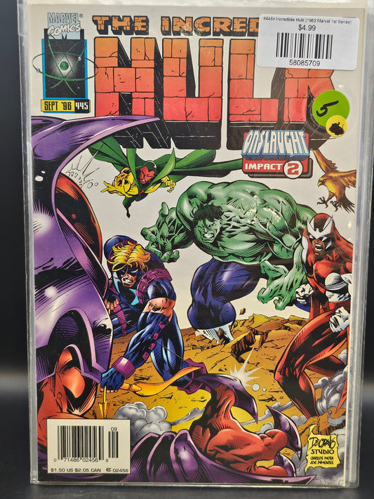 #445n Incredible Hulk (1962 Marvel 1st Series)