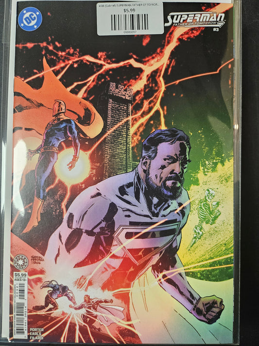#3B (Gabriel) SUPERMAN FATHER OF TOMORROW (OF 6 GABRIEL HARDMAN CARD STOCK VAR)