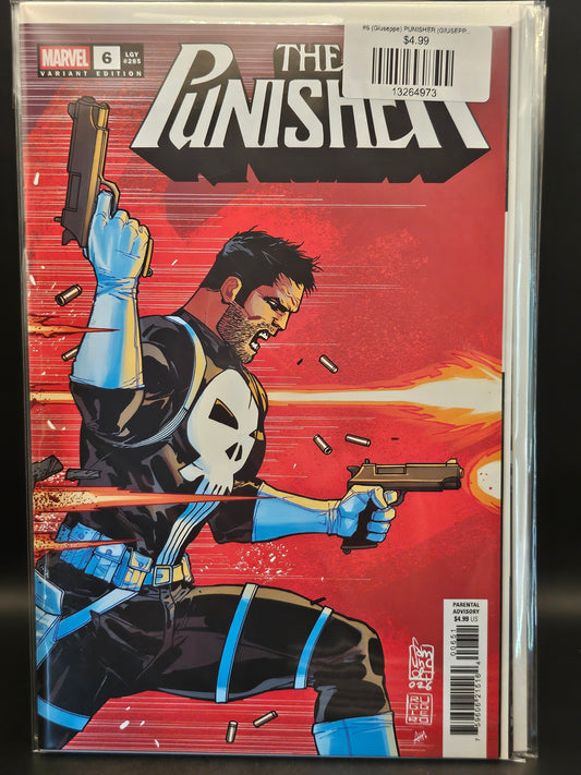 #6 (Giuseppe) PUNISHER (GIUSEPPE CAMUNCOLI 2-PART CONNECTING VARIANT)