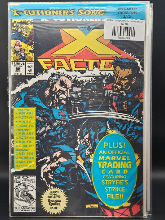 #85PB X-Factor (1986 1st Series Marvel)