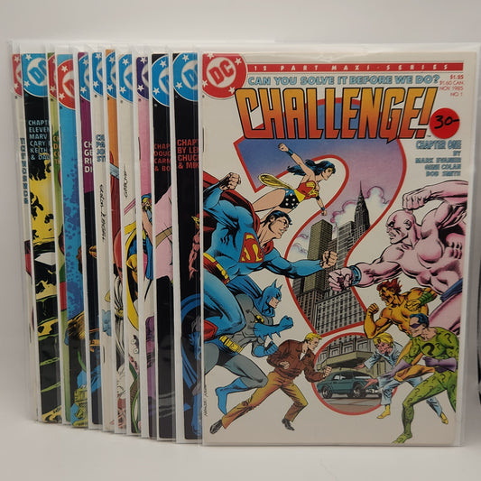 #1–12 Complete Set - DC Challenge (1985)