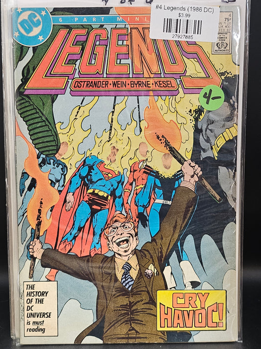 #4 Legends (1986 DC)