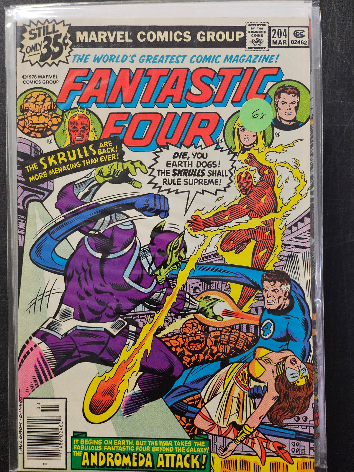 100.120 Fantastic Four – #204 – v1 (1961–1995)