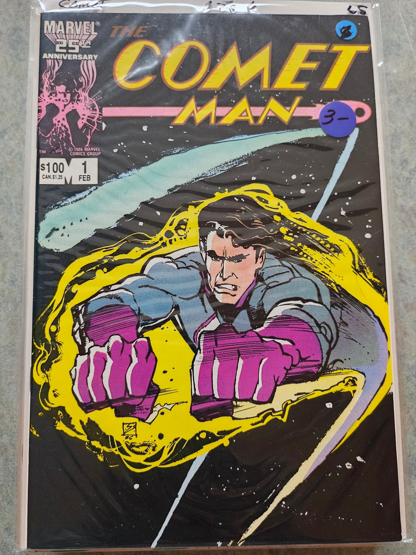 101.100 – Comet Man - #1 of 5 -(LS) limited series -1986