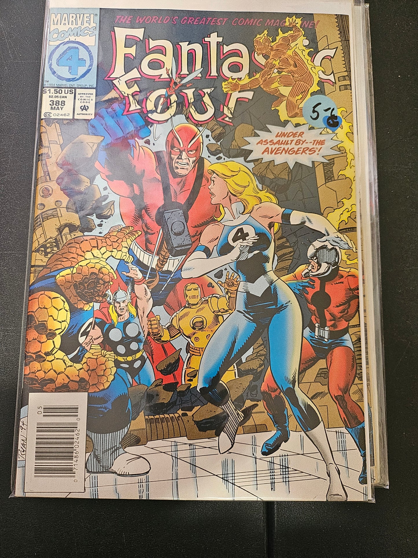 103.111 – Fantastic Four - #388 -1961-95