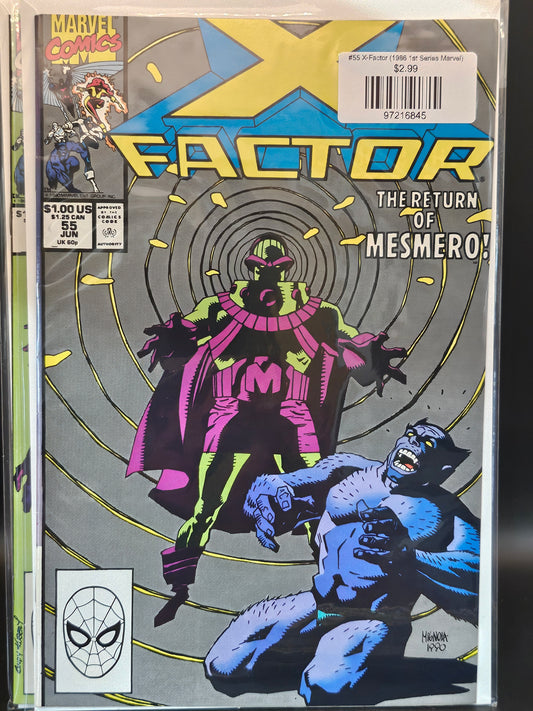 #55 X-Factor (1986 1st Series Marvel)