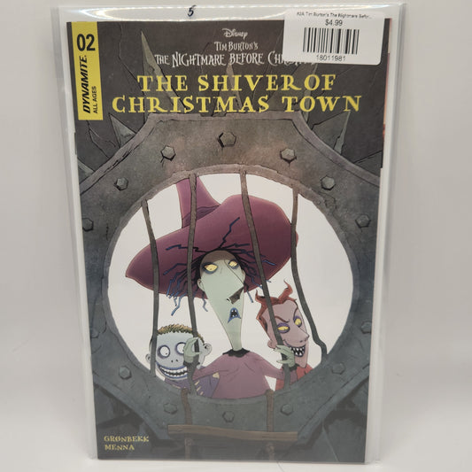 #2A Tim Burton's The Nightmare Before Christmas The Shiver of Christmas Town (2026 Dynamite)