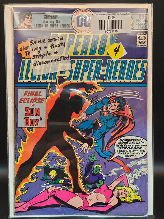 #215 Superboy (1949-1979 1st Series DC)