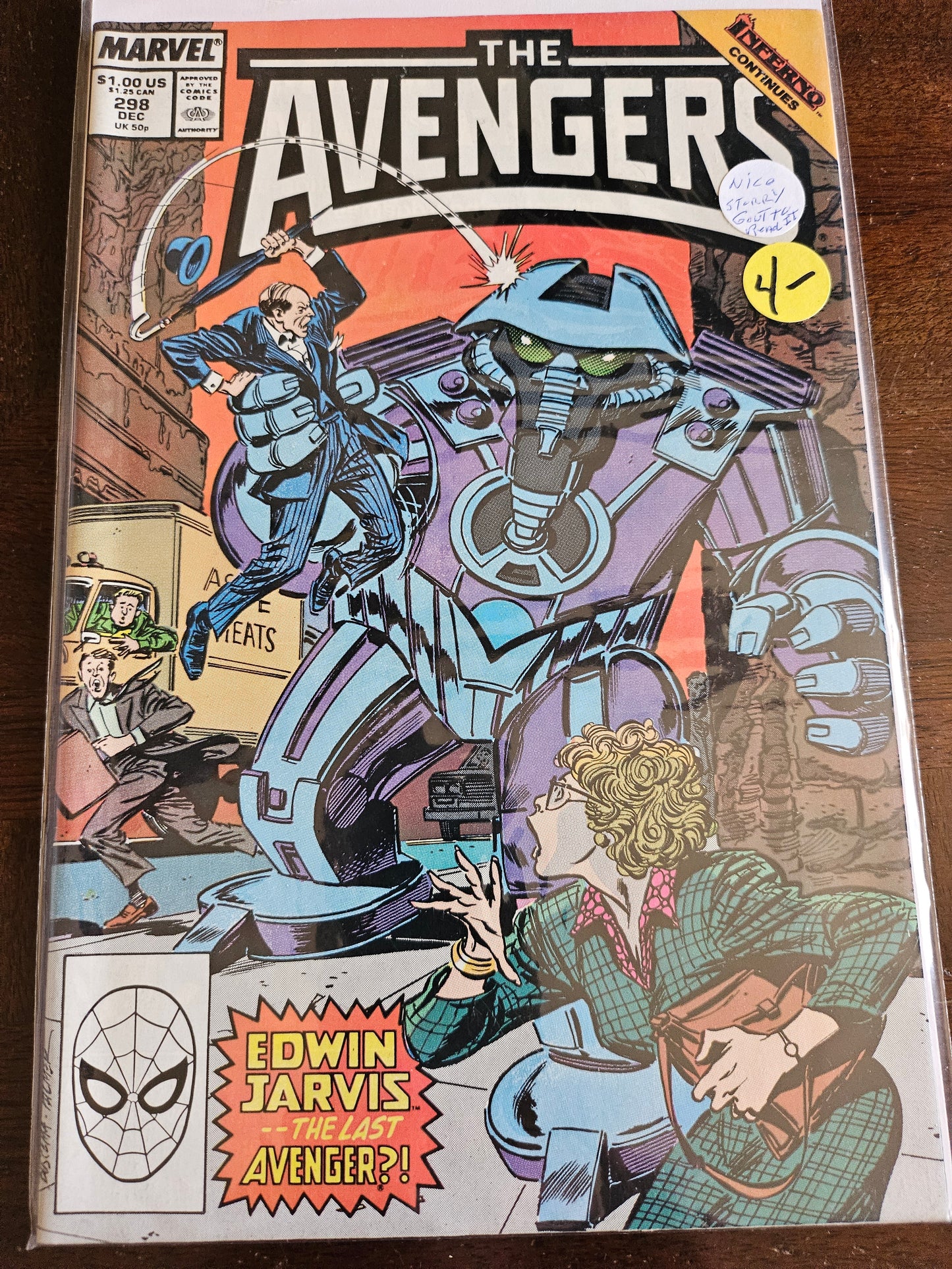 Avengers – Marvel Comics – (1963–1999) – Volume 1 – #298