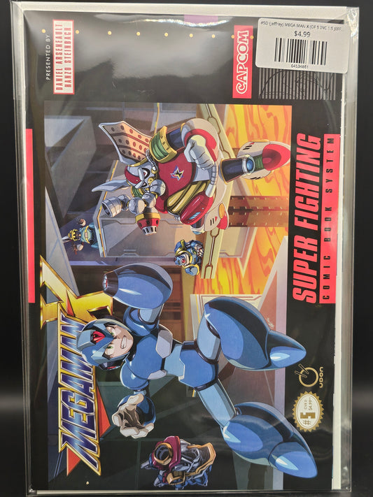 #5D (Jeffrey) MEGA MAN X (OF 5 INC 1:5 JEFFREY CRUZ VAR)