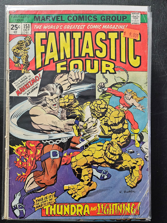 100.101 Fantastic Four – #151 – v1 (1961–1995)