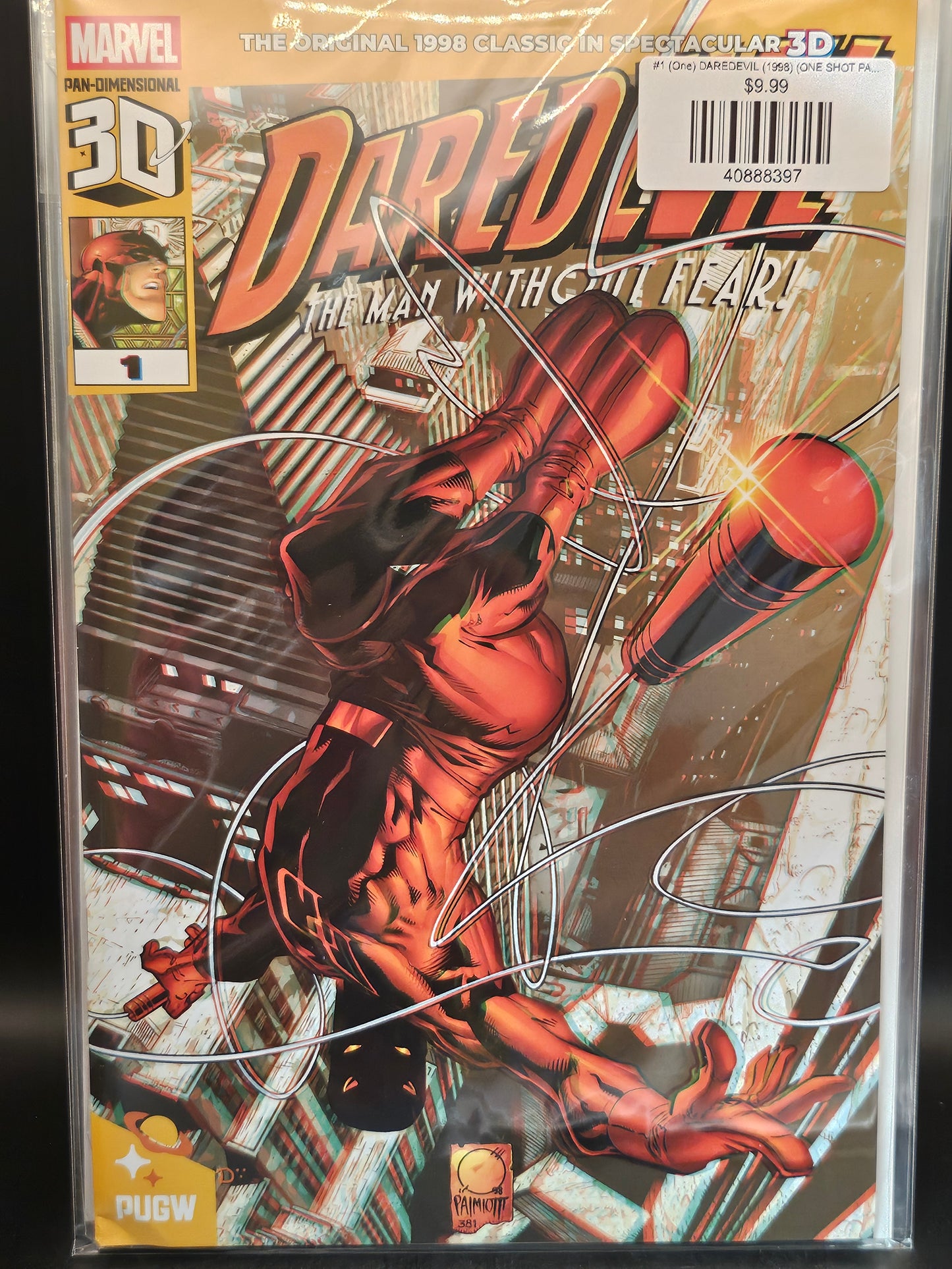 #1 (One) DAREDEVIL (1998) (ONE SHOT PAN DIMENSIONAL 3D EDITION)