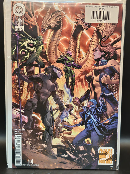 #5C Justice League vs. Godzilla vs. Kong 2 (2025 DC)
