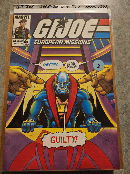 104.101 – #6 - G.I. Joe European Missions -1988–1989