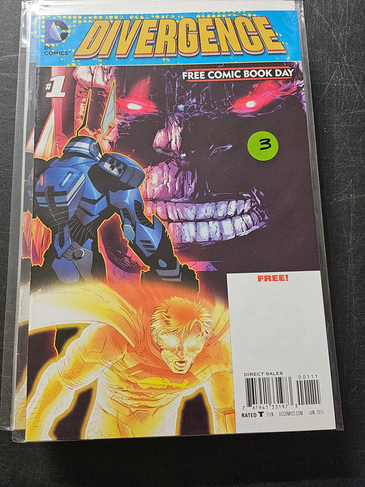 105.113 – #DC Divergence #nn - Free Comic Books Giveaways -Various Years