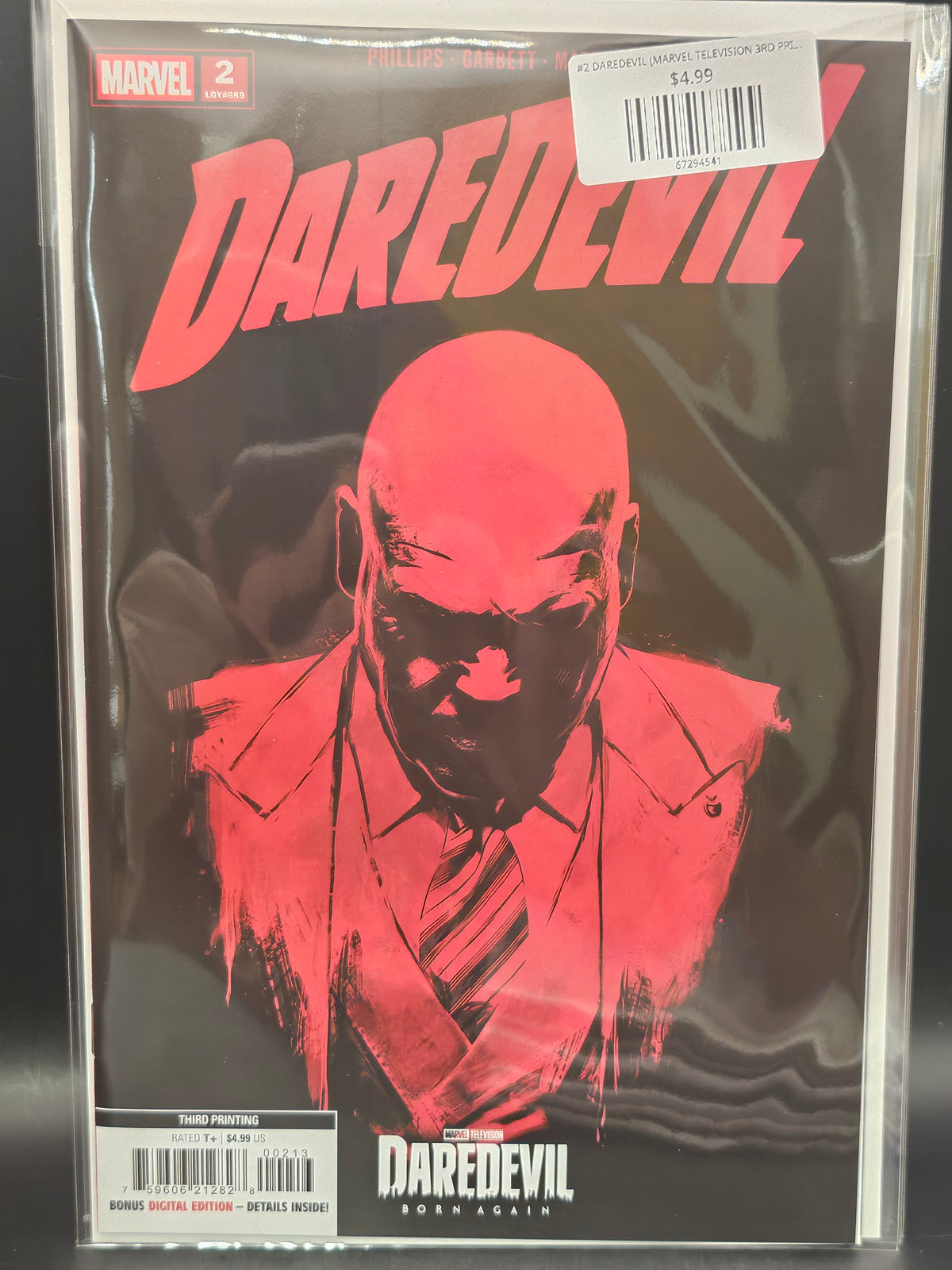 #2 DAREDEVIL (MARVEL TELEVISION 3RD PRINTING VARIANT)