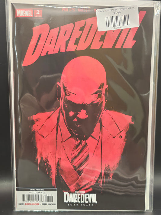 #2 DAREDEVIL (MARVEL TELEVISION 3RD PRINTING VARIANT)