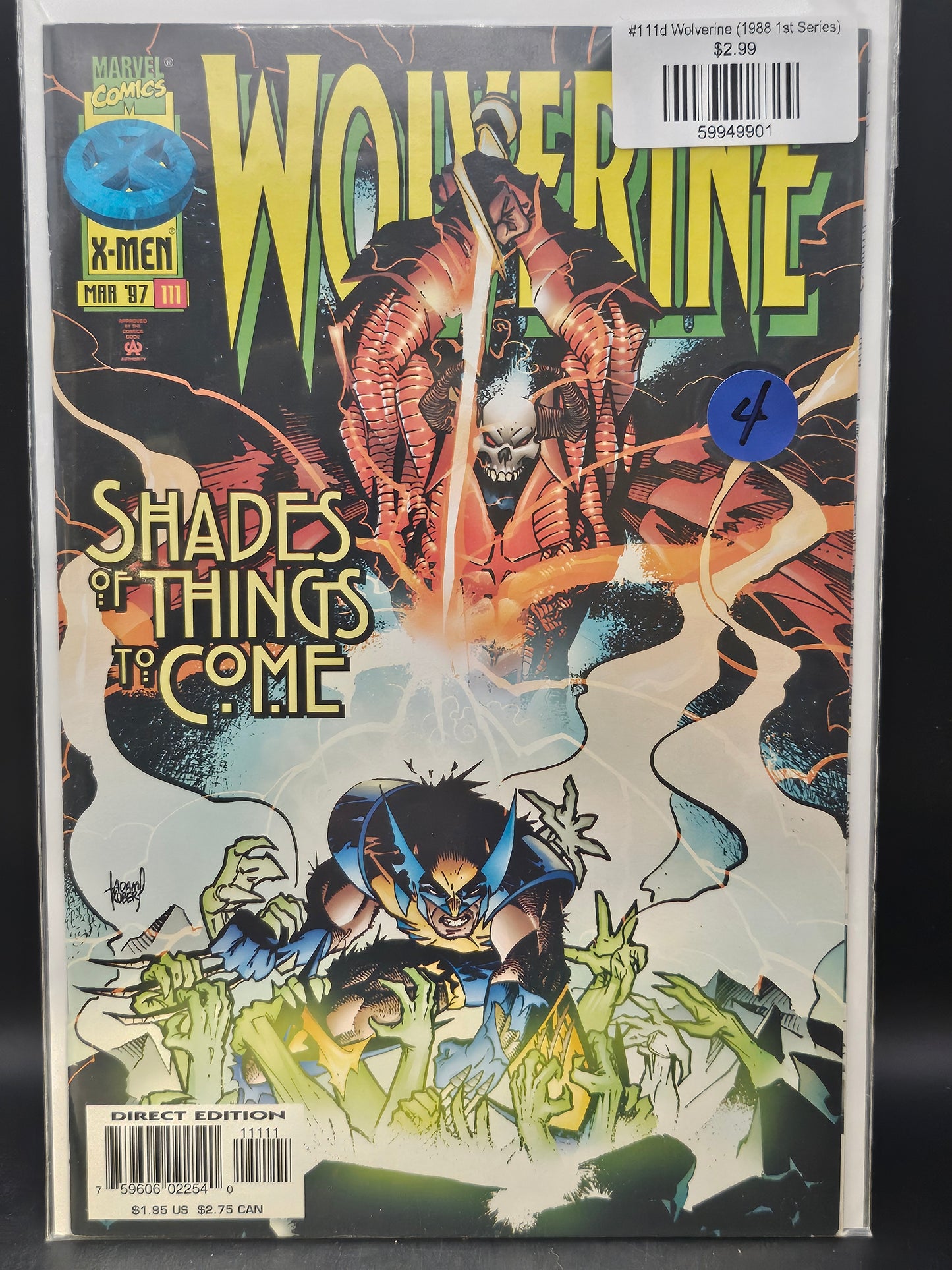 #111d Wolverine (1988 1st Series)