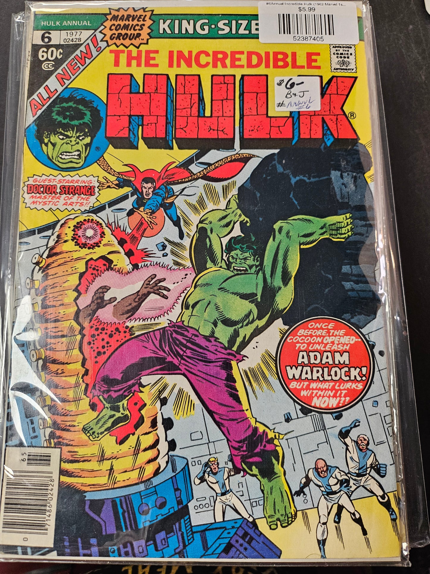 #6Annual Incredible Hulk (1962 Marvel 1st Series)