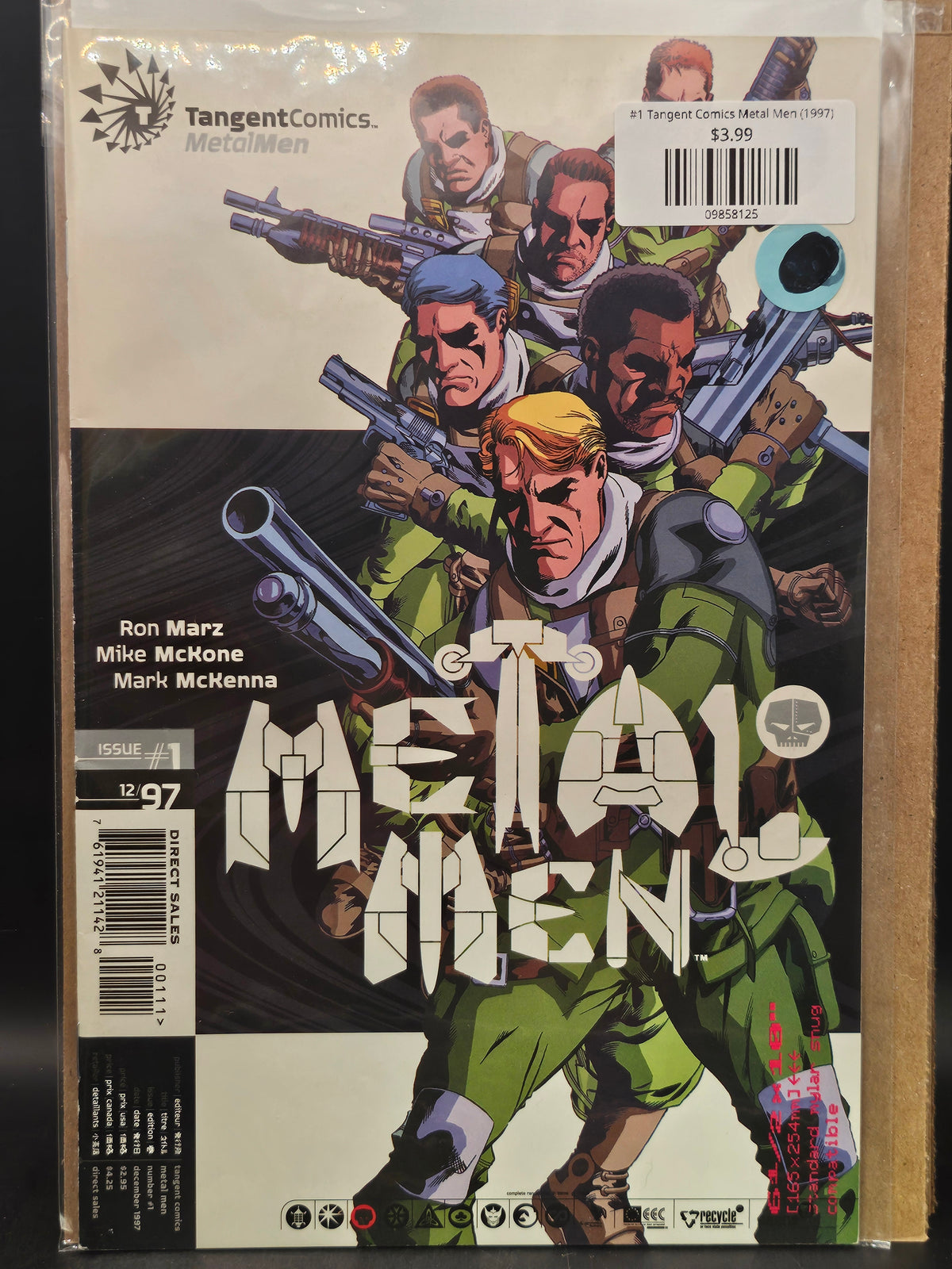 #1 Tangent Comics Metal Men (1997)
