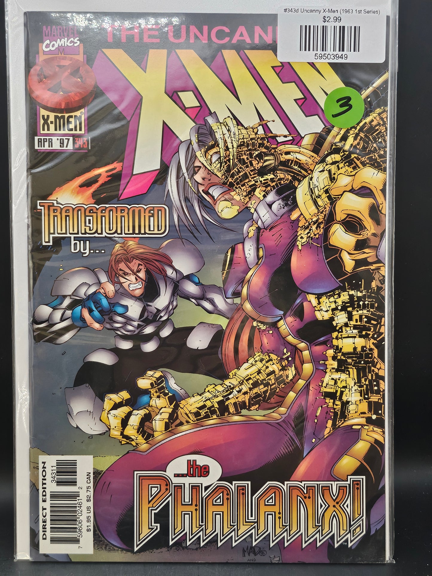 #343d Uncanny X-Men (1963 1st Series)