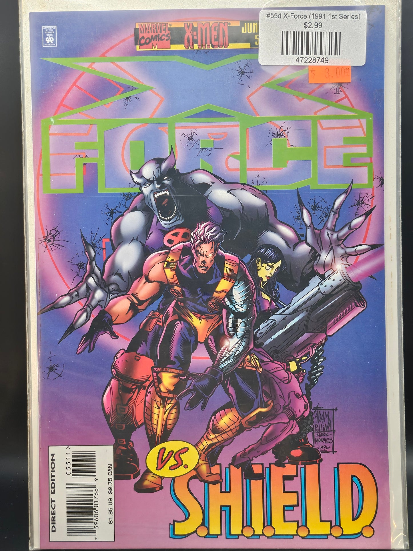 #55d X-Force (1991 1st Series)