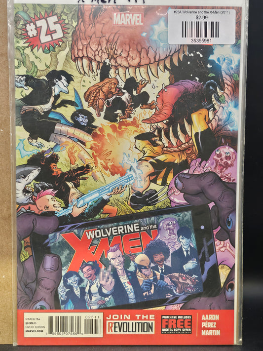 #25A Wolverine and the X-Men (2011)