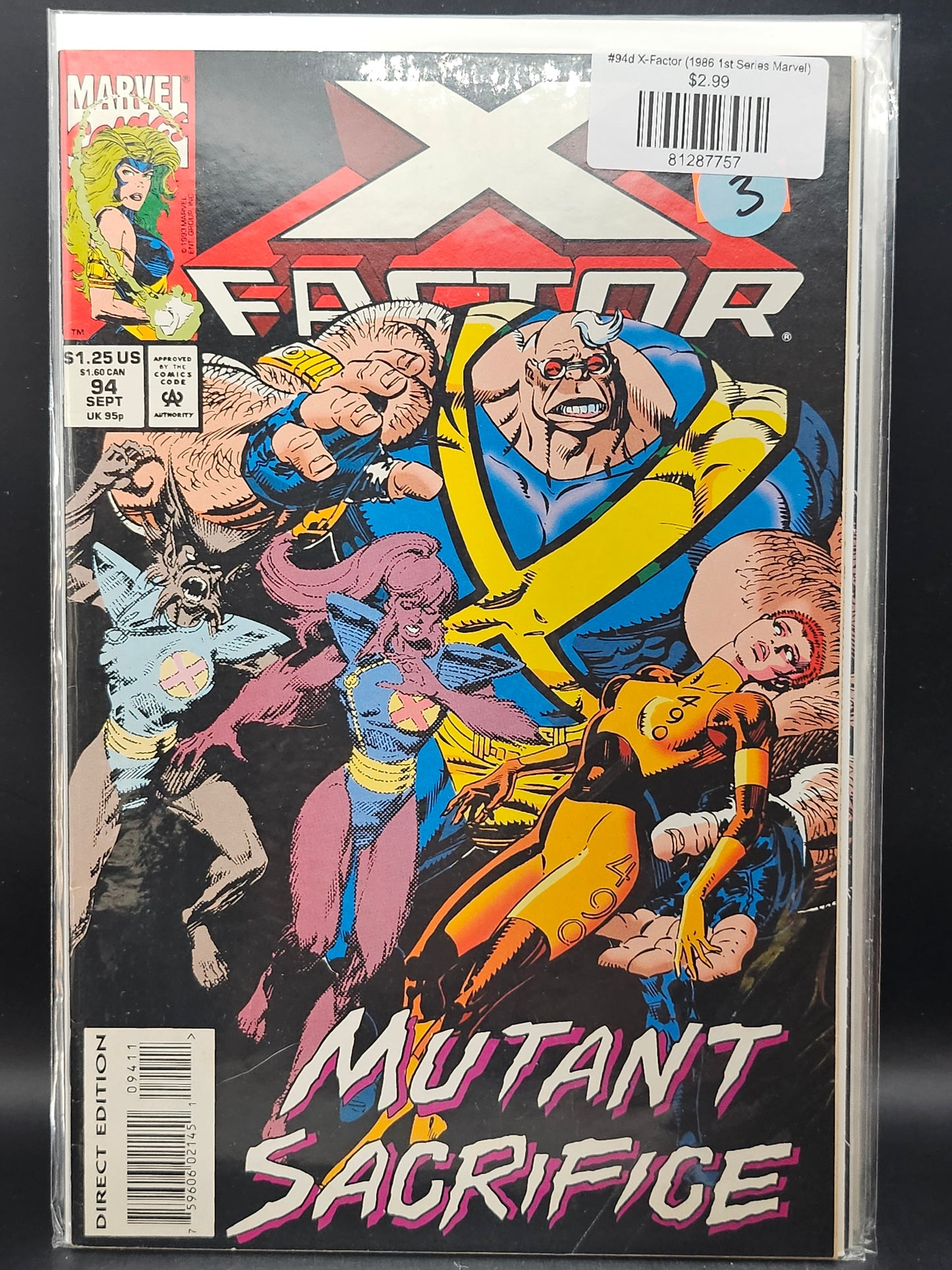 #94d X-Factor (1986 1st Series Marvel)