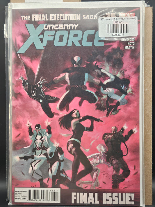 #35 Uncanny X-Force (2010 Marvel)