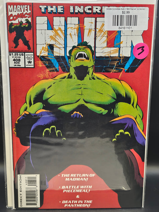 #408d Incredible Hulk (1962 Marvel 1st Series)