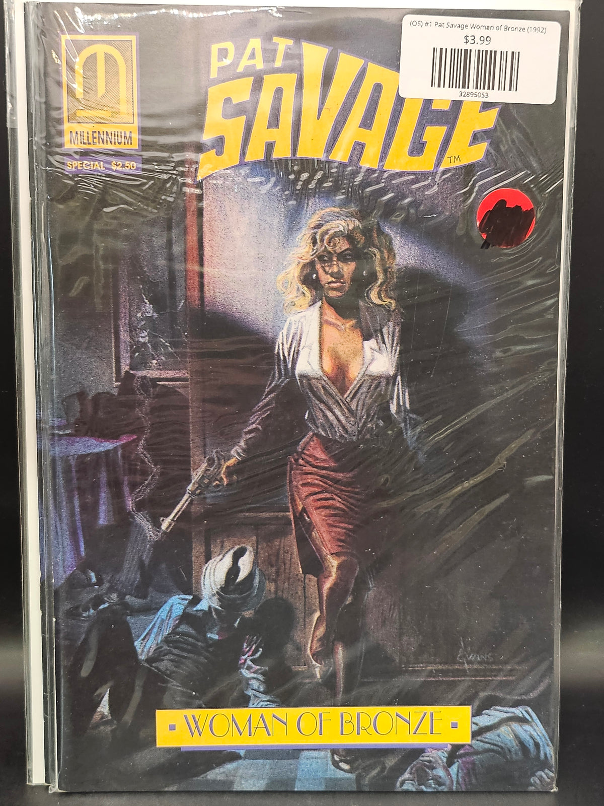 (OS) #1 Pat Savage Woman of Bronze (1992)