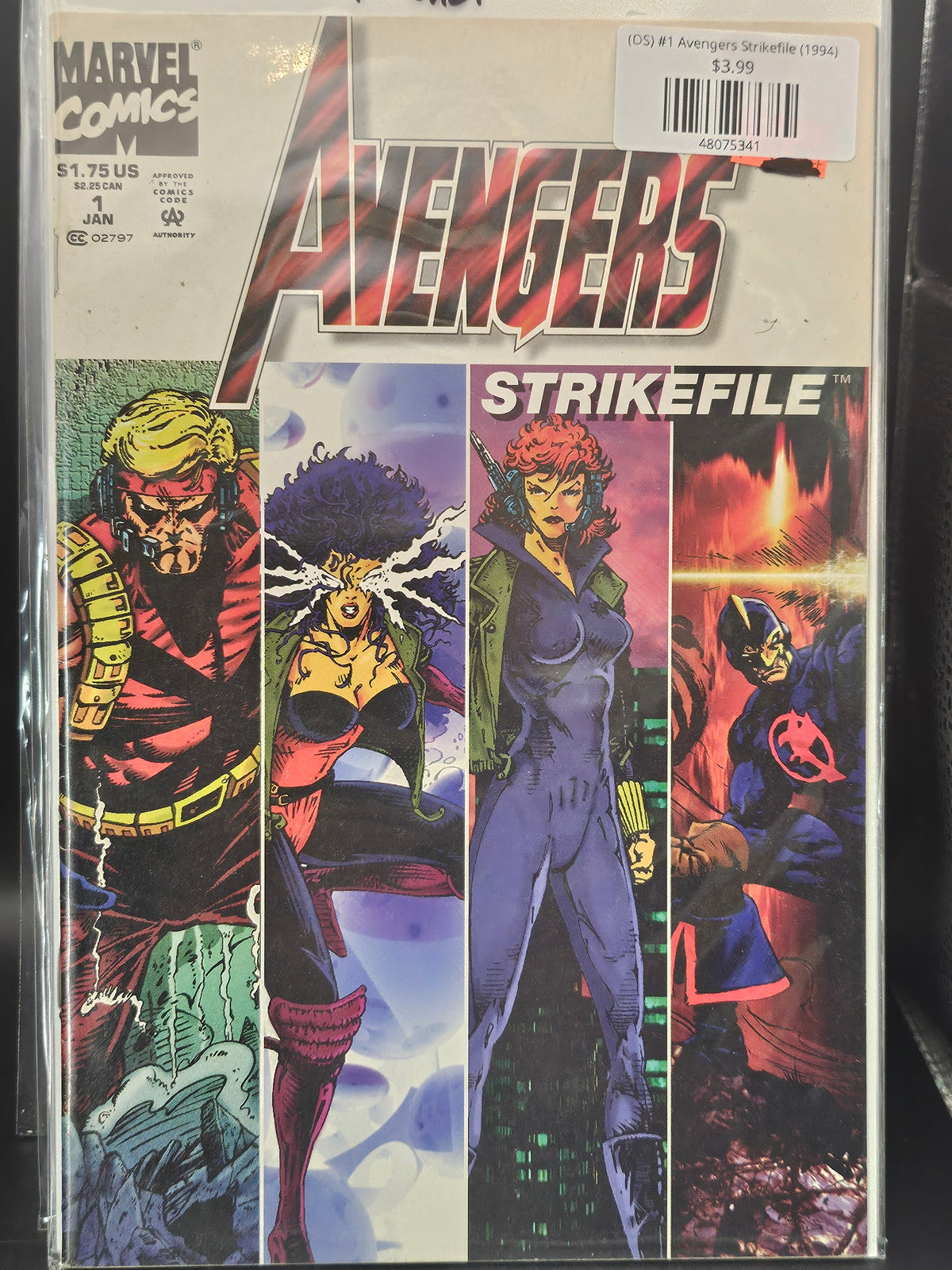 (OS) #1 Avengers Strikefile (1994)