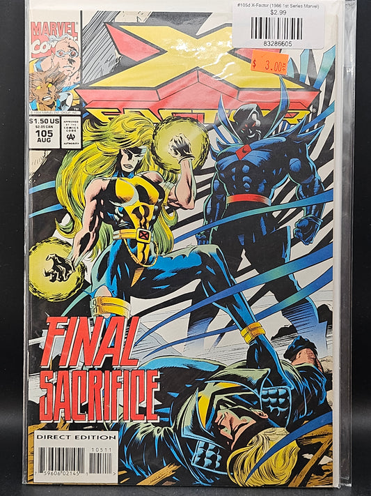 #105d X-Factor (1986 1st Series Marvel)